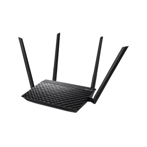 Router InalÁmbrico Asus Wi-fi Doble Banda 2.4 Y 5 Ghz, 4 Puertos Rj-45 (rt-ac1200 V2), Asus, Redes, Routers, Inalambrico [Imagen 1]
